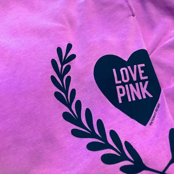PINK Victoria's Secret Pants - Lavender Pink Victoria Secret Crop Sweats
